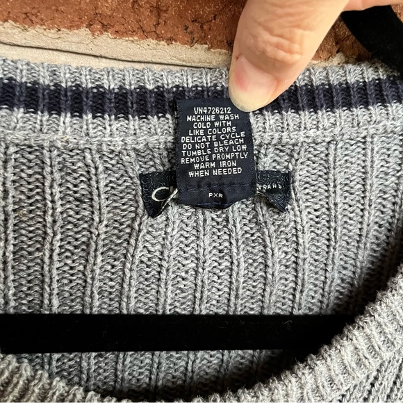 Mens XXL unisex oversized striped sweater - Picture 5 of 8